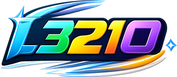 l3210 homepage logo in deep purple style